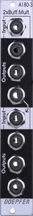 Doepfer A-180-3 Buffered Multiples front panel