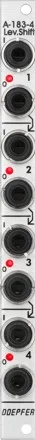 Doepfer A-183-4 Quad Level Shifter/Buffer (Slim Series) front panel