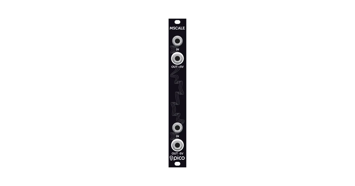 Erica Synths Pico MScale front panel